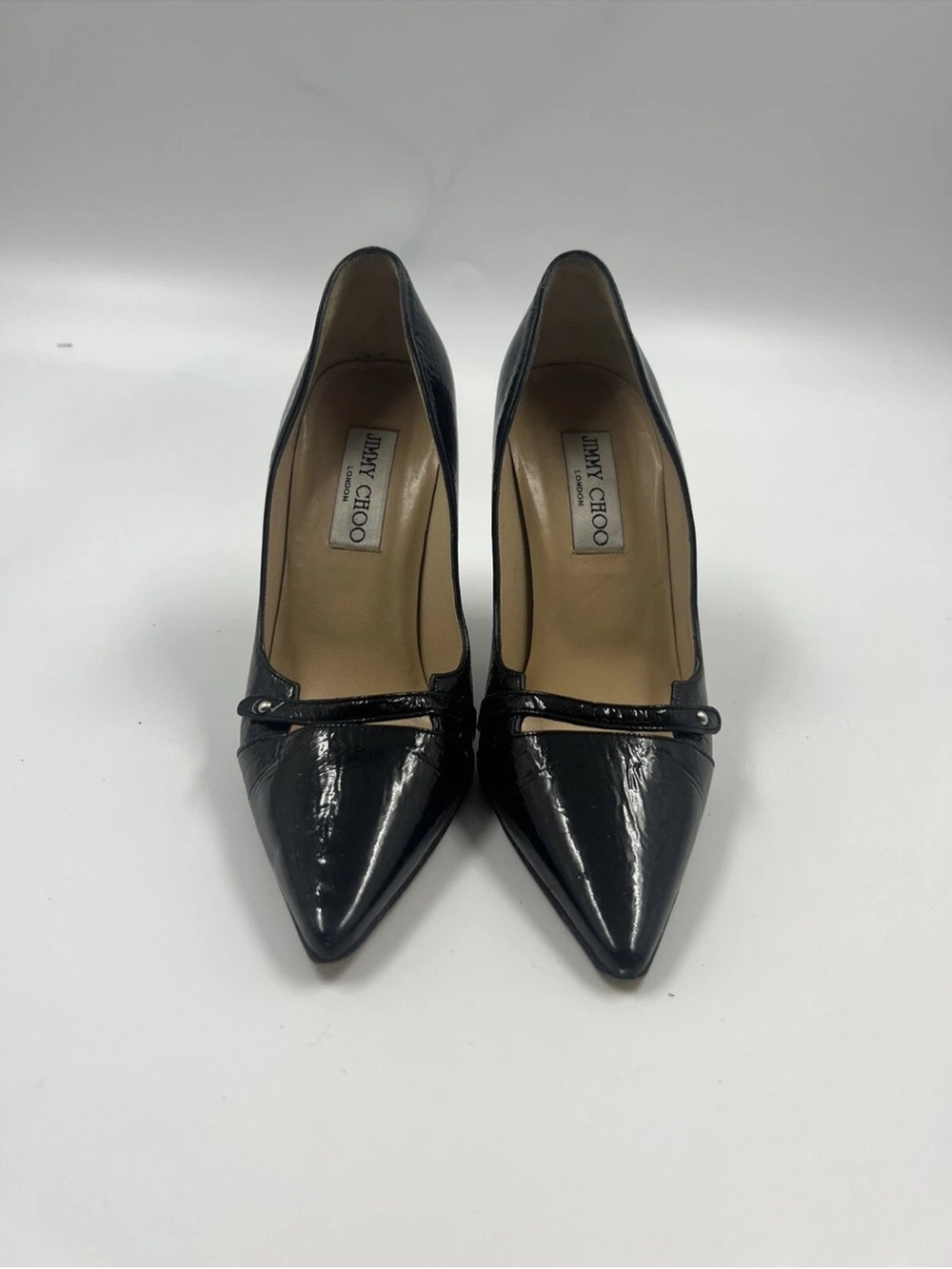 Jimmy Choo High Heel Pointy Closed Toe Size 36 5.5